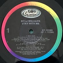画像をギャラリービューアに読み込む, BEAU WILLIAMS / STAY WITH ME
