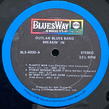 画像をギャラリービューアに読み込む, OUTLAW BLUES BAND / BREAKING IN