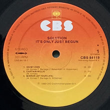 画像をギャラリービューアに読み込む, SOLUTION / IT'S ONLY JUST BEGUN