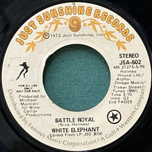 画像をギャラリービューアに読み込む, WHITE ELEPHANT / PEACE OF MIND/BATTLE ROYAL