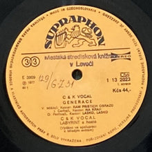 画像をギャラリービューアに読み込む, C&K VOCAL / GENERACE