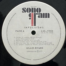 画像をギャラリービューアに読み込む, GILLES RIVARD / IMPULSIONS