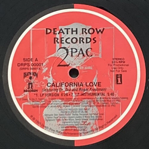 2pac 名曲4枚セット　California love Changes 2pac 名曲4枚セットCalifornia love Changes