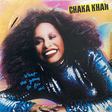 画像をギャラリービューアに読み込む, CHAKA KHAN / WHAT CHA' GONNA DO FOR ME