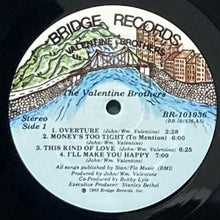 画像をギャラリービューアに読み込む, VALENTINE BROTHERS / FIRST TAKE