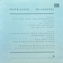 画像をギャラリービューアに読み込む, PETER ALLEN / BI-COASTAL