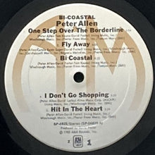 画像をギャラリービューアに読み込む, PETER ALLEN / BI-COASTAL