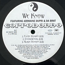 画像をギャラリービューアに読み込む, CAPPADONNA / LOVE IS THE MESSAGE/WE KNOW