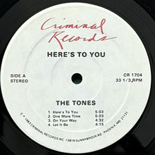 画像をギャラリービューアに読み込む, TONES / HERE'S TO YOU