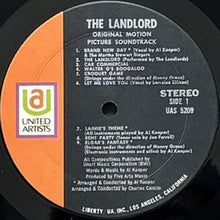 画像をギャラリービューアに読み込む, O.S.T. (AL KOOPER) / THE LANDLORD