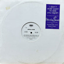 画像をギャラリービューアに読み込む, UNCLE SAM / I DON'T EVER WANT TO SEE YOU AGAIN