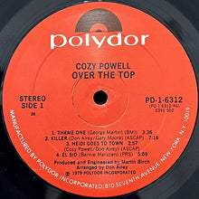 画像をギャラリービューアに読み込む, COZY POWELL / OVER THE TOP