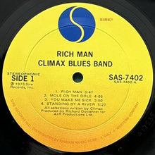 画像をギャラリービューアに読み込む, CLIMAX BLUES BAND / RICH MAN
