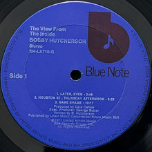 画像をギャラリービューアに読み込む, BOBBY HUTCHERSON / THE VIEW FROM THE INSIDE