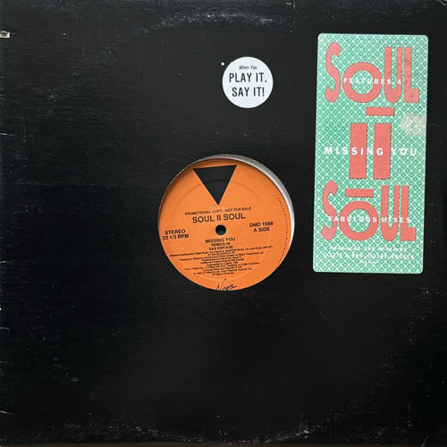 SOUL II SOUL / MISSING YOU – VINYL CHAMBER