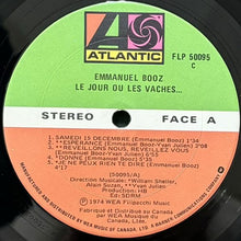 画像をギャラリービューアに読み込む, EMMANUEL BOOZ / LE JOUR OU LES VACHES...