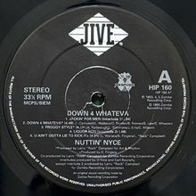 画像をギャラリービューアに読み込む, NUTTIN' NYCE / DOWN 4 WHATEVA...