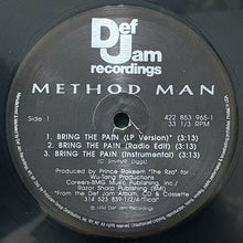 画像をギャラリービューアに読み込む, METHOD MAN / BRING THE PAIN/P.L.O. STYLE