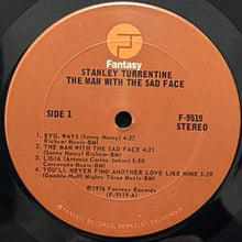 画像をギャラリービューアに読み込む, STANLEY TURRENTINE / THE MAN WITH THE SAD FACE