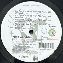 画像をギャラリービューアに読み込む, MINT CONDITION / YOU DON'T HAVE TO HURT NO MORE/CHANGE YOUR MIND