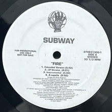 画像をギャラリービューアに読み込む, SUBWAY / FIRE/CHI-TOWN RIDE