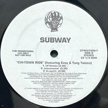 画像をギャラリービューアに読み込む, SUBWAY / FIRE/CHI-TOWN RIDE