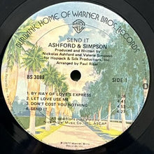 画像をギャラリービューアに読み込む, ASHFORD & SIMPSON / SEND IT