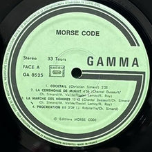 画像をギャラリービューアに読み込む, MORSE CODE / MORSE CODE