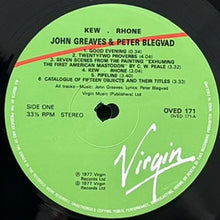 画像をギャラリービューアに読み込む, JOHN GREAVES/PETER BLEGVAD/LISA HERMAN / KEW. RHONE.