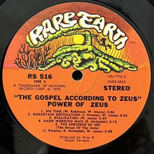 画像をギャラリービューアに読み込む, POWER OF ZEUS / THE GOSPEL ACCORDING TO ZEUS