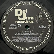 画像をギャラリービューアに読み込む, LL COOL J / HOW I'M COMIN'/BUCKIN' EM DOWN