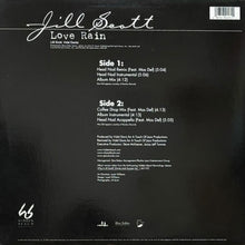 画像をギャラリービューアに読み込む, JILL SCOTT / LOVE RAIN
