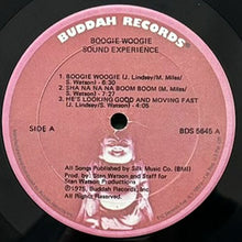 画像をギャラリービューアに読み込む, SOUND EXPEEIENCE / BOOGIE WOOGIE