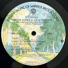 画像をギャラリービューアに読み込む, BRIAN AUGER & JULIE TIPPETTS / ENCORE