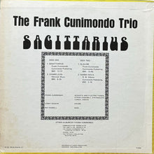 画像をギャラリービューアに読み込む, FRANK CUNIMONDO TRIO / SAGITTARIUS