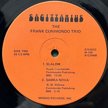 画像をギャラリービューアに読み込む, FRANK CUNIMONDO TRIO / SAGITTARIUS
