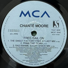 画像をギャラリービューアに読み込む, CHANTE MOORE / FREE/SAIL ON