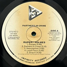 画像をギャラリービューアに読み込む, RUPERT HOLMES / PARTNERS IN CRIME