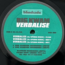 画像をギャラリービューアに読み込む, BIG KWAM / VERBALISE/CAPACITY BLOWN