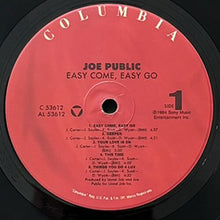 画像をギャラリービューアに読み込む, JOE PUBLIC / EASY COME, EASY GO