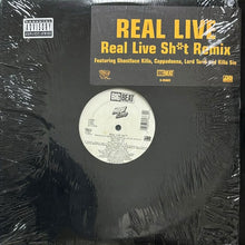 画像をギャラリービューアに読み込む, REAL LIVE / REAL LIVE SH*T (REMIX)/POP THE TRUNK