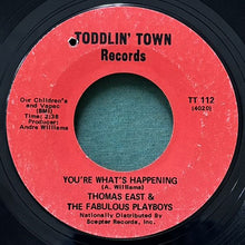 画像をギャラリービューアに読み込む, THOMAS EAST & THE FABULOUS PLAYBOYS / I GET A GROOVE/YOU'RE WHAT'S HAPPENING