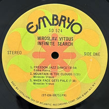 画像をギャラリービューアに読み込む, MIROSLAV VITOUS / INFINITE SEARCH