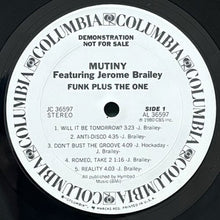 画像をギャラリービューアに読み込む, MUTINY featuring JEROME BRAILEY / FUNK PLUS THE ONE