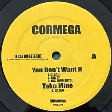 画像をギャラリービューアに読み込む, CORMEGA / YOU DON'T WANT IT/TAKE MINE/KILLAZ THEME