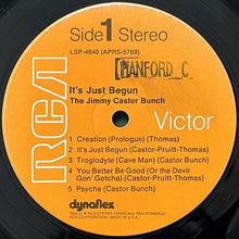 画像をギャラリービューアに読み込む, JIMMY CASTOR BUNCH / IT'S JUST BEGUN