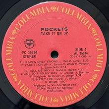 画像をギャラリービューアに読み込む, POCKETS / TAKE IT ON UP