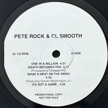 画像をギャラリービューアに読み込む, PETE ROCK & CL SMOOTH / NEVER COMING OUT EP