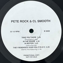 画像をギャラリービューアに読み込む, PETE ROCK & CL SMOOTH / NEVER COMING OUT EP