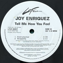画像をギャラリービューアに読み込む, JOY ENRIQUEZ / TELL ME HOW YOU FEEL